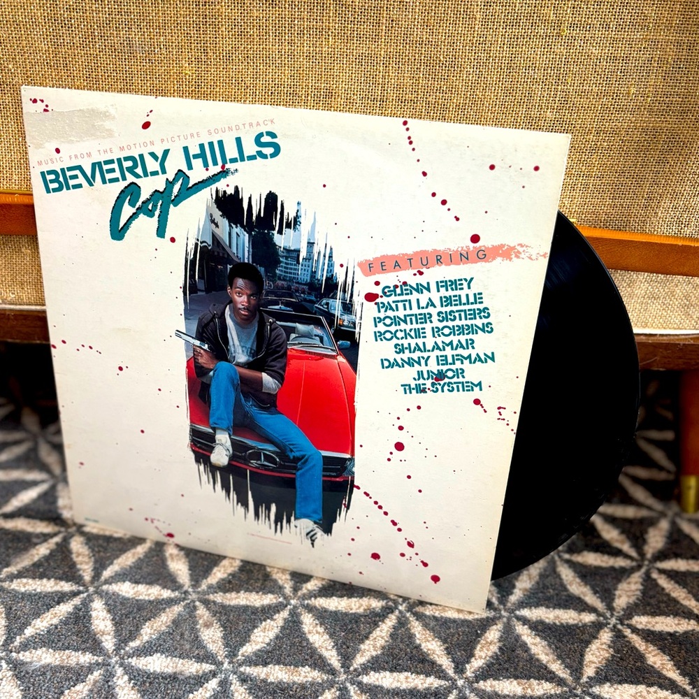 80's"Beverly Hills Cop" Soundtrack Record - 80's Soundtrack Album - Eddie Murphy